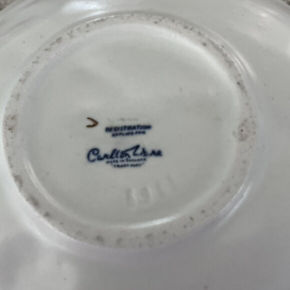 Carlton Ware Day Oak Tree Decorative‎ Dish Made In England Vintage Art Deco - Picture 3 of 7